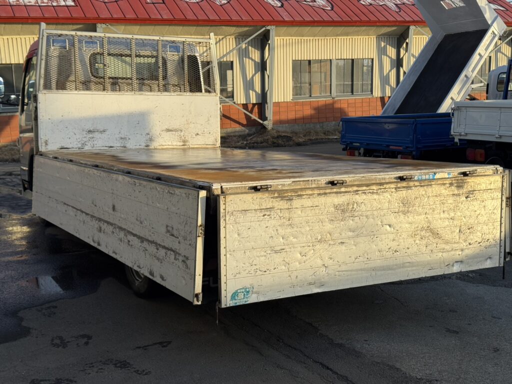 平成26年　キャンター3トン平　ワイドロング　アルミアオリ　フル装備　車検1年付