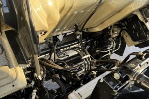 サムネイル: 平成26年　キャンター3トン平　ワイドロング　アルミアオリ　フル装備　車検1年付