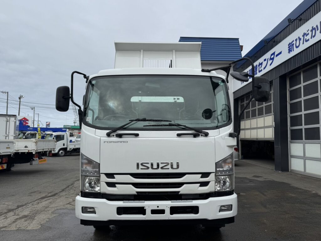 平成28年　フォワード4トンLゲートダンプ　全塗装済み　電動コボレーン　車検1年付