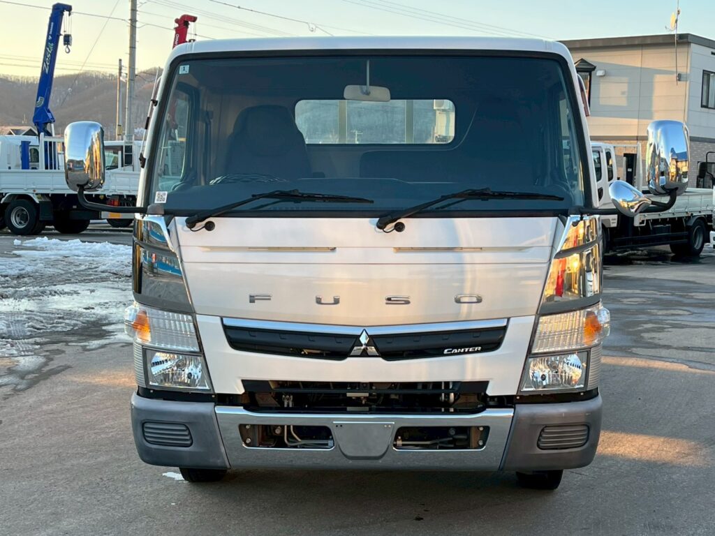 【平成29年式】三菱　キャンター　2t平ボデー　セミワイド　ロング　車検令和9年1月まで！　【お問い合わせは北見店へ～TEL0157-57-7166～】