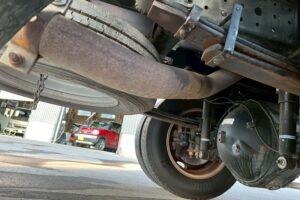 サムネイル: 【平成29年式】三菱　キャンター　2t平ボデー　セミワイド　ロング　車検令和9年1月まで！　【お問い合わせは北見店へ～TEL0157-57-7166～】