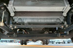 サムネイル: 【平成29年式】三菱　キャンター　2t平ボデー　セミワイド　ロング　車検令和9年1月まで！　【お問い合わせは北見店へ～TEL0157-57-7166～】