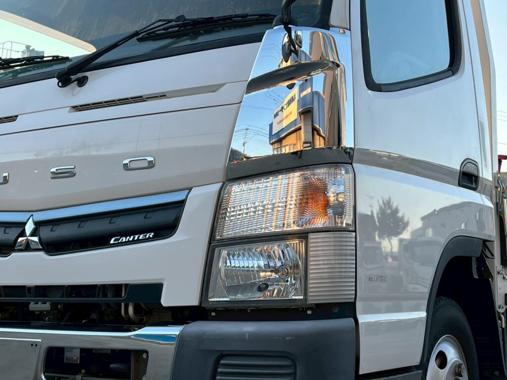 【平成29年式】三菱　キャンター　2t平ボデー　セミワイド　ロング　車検令和9年1月まで！　【お問い合わせは北見店へ～TEL0157-57-7166～】