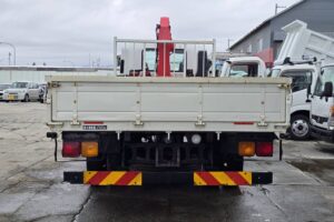 サムネイル: 平成27年　いすゞ　フォワード　４トン４段クレーンロング　フックイン・ラジコン付（車検令和８年11月）