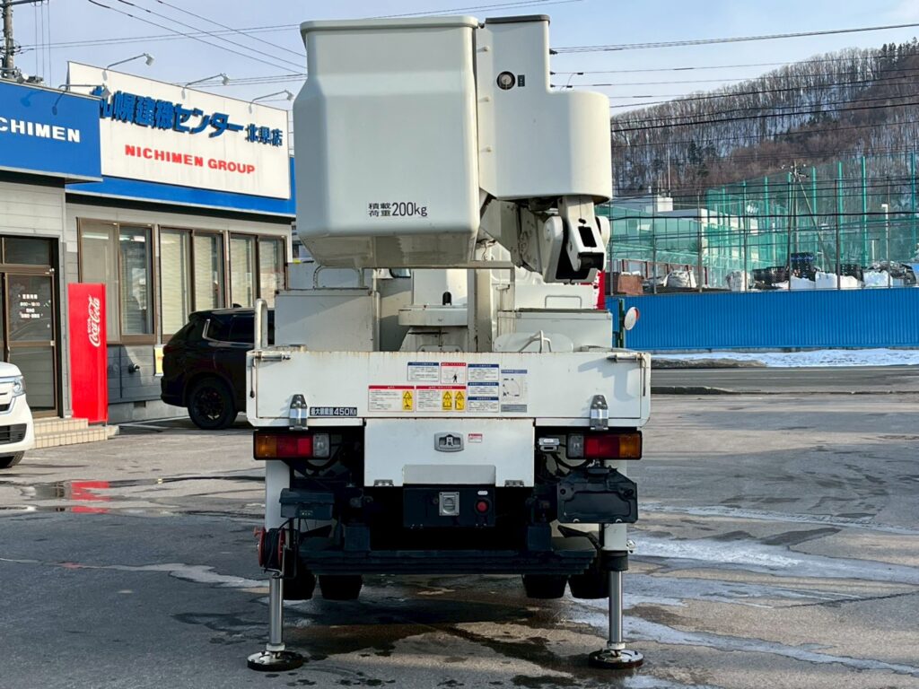 【★北見店★】【平成29年式】日野デュトロ9.9m高所作業車　FRPバケット【お問い合わせは北見店へ～TEL0157-57-7166～】