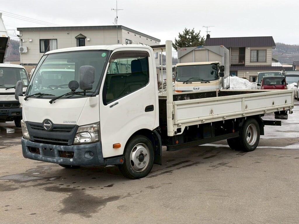 【★北見店★】【平成25年式】日野デュトロ2t平　ワイドロング　【お問い合わせは北見店へ～TEL0157-57-7166～】