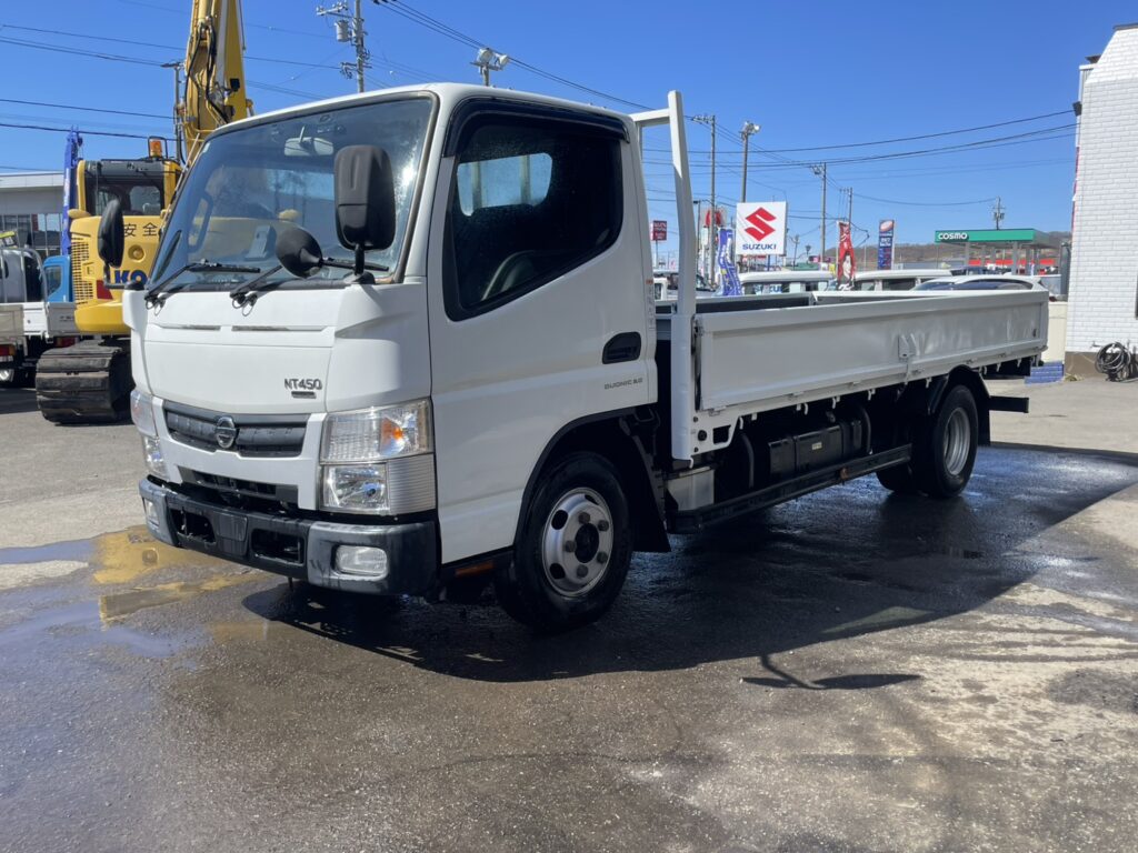 令和2年　アトラス2トン平ロング4WD　車検令和8年12月　走行16.4万キロ　特殊シフト