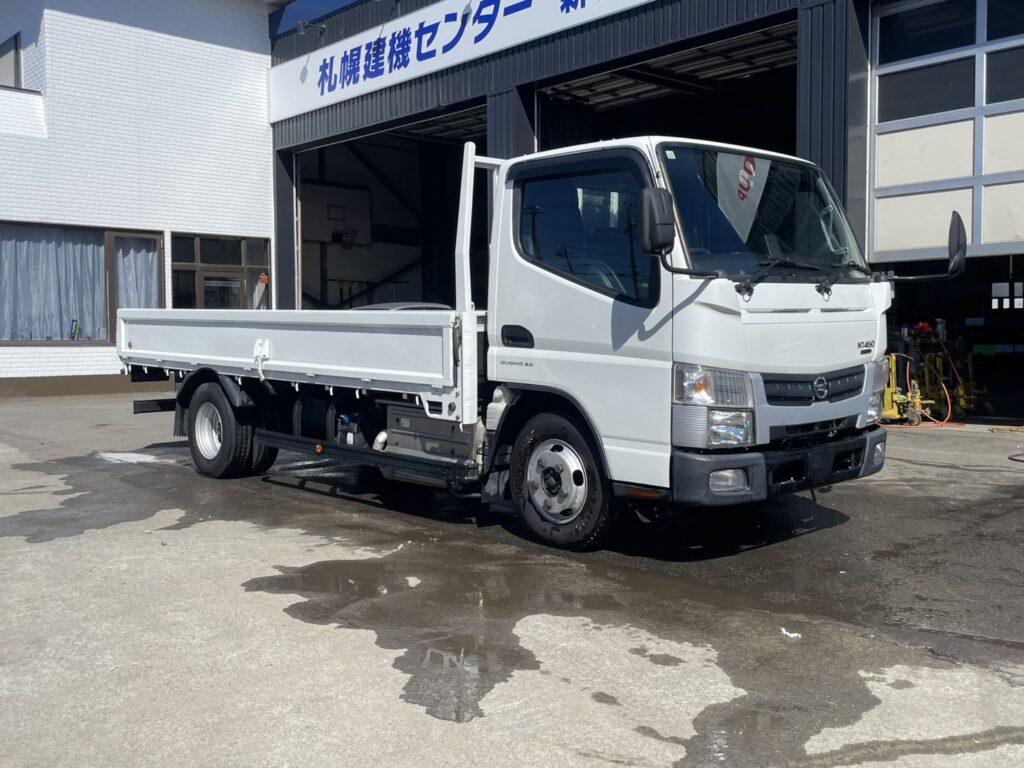 令和2年　アトラス2トン平ロング4WD　車検令和8年12月　走行16.4万キロ　特殊シフト