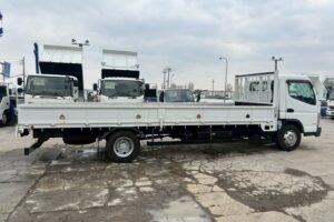 サムネイル: 平成25年　三菱　キャンター　4.45トン平ワイド超々ロング　MTモード付AT・走行2.7万Km！（車検1年付）