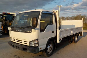 平成18年　エルフ　3トン平　★垂直式パワーゲート付　★軽々ゲート付　