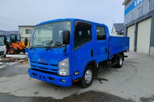 平成23年　エルフ2.75トンWキャブ　★ワイドロング　★6MT　★車検令和6年8月　★7名乗り！！